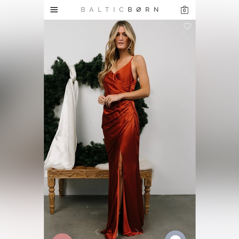 Baltic Born Moscow Satin Dress